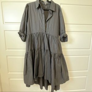 High-low Black Missguided Dress